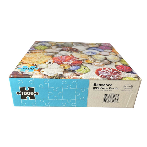 Re-marks Seashore 1000 Pieces Jigsaw Puzzle Complete Seashells Ocean Marine - Picture 3 of 5